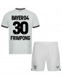 Bayer Leverkusen Jeremie Frimpong #30 Vieraspaita Lasten 2023-24 Lyhythihainen (+ shortsit)